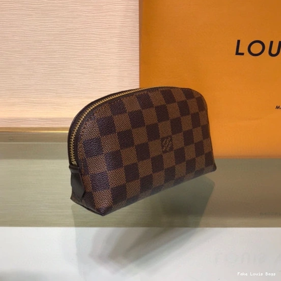 Fake Louis Bags VUITTON POUCH COSMETIC LOUIS 0802